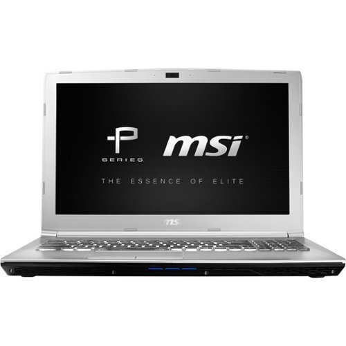  MSI - 15.6&quot; Laptop - Intel Core i7 - 16GB Memory - NVIDIA GeForce GTX 1050 - 1TB Hard Drive + 128GB Solid State Drive - Aluminum silver