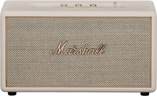 Marshall - Stanmore IV Bluetooth Home Speaker with Volume / Bass / Treble Controls and 3.5 mm Auxilary / RCA Inputs - Cream