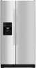 Amana - 24.5 Cu. Ft. Side-by-Side Refrigerator-Front_Standard