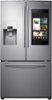 Samsung - Family Hub 24.2 Cu. Ft. 3-Door French Door Refrigerator - Stainless Steel-Front_Standard