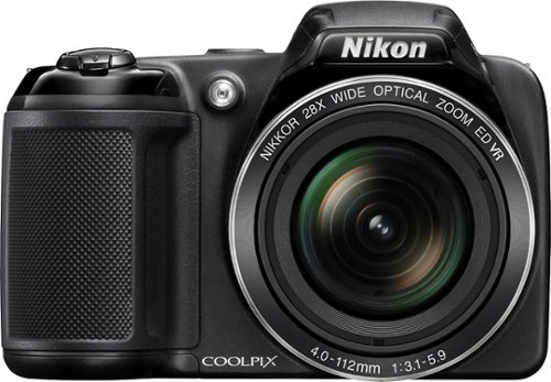  Nikon - Coolpix L340 20.2-Megapixel Digital Camera - Black
