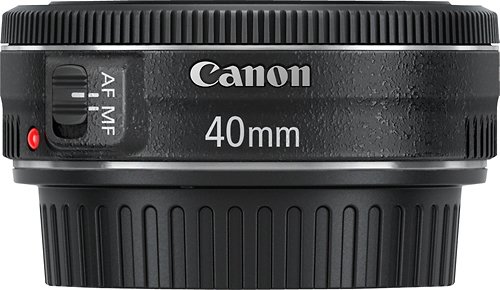 Canon EF 40mm f/2.8 STM Standard Lens - Black WORLDWIDE DELIVERY