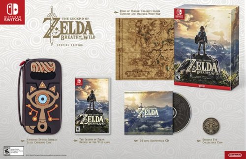  The Legend of Zelda: Breath of the Wild Special Edition - Nintendo Switch