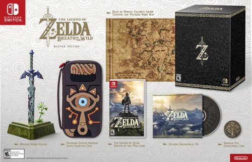  The Legend of Zelda: Breath of the Wild Master Edition - Nintendo Switch