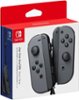 Joy-Con (L/R) Wireless Controllers for Nintendo Switch - Gray-Front_Standard