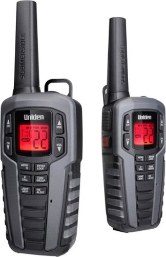 Uniden - 37-Mile, 22-Channel FRS/GMRS 2-Way Radios (Pair)