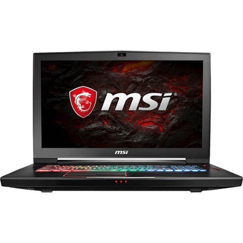  MSI - GT Series Titan Pro 17.3&quot; Laptop - Intel Core i7-7820HK - 16GB - GeForce GTX 1080 - 1TB HDD + 256GB Solid State Drive - Aluminum Black