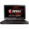 MSI - 18.4" Laptop - Intel Core i7 - 64GB Memory - 2 x NVIDIA GeForce GTX 1080 - 1TB Hard Drive + 1TB Solid State Drive - Aluminum black-Front_Standard