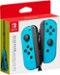 Joy-Con (L/R) Wireless Controllers for Nintendo Switch - Neon Blue-Front_Standard 