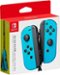 Joy-Con (L/R) Wireless Controllers for Nintendo Switch - Neon Blue-Front_Standard