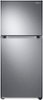 Samsung - 17.6 cu. ft. Top-Freezer Refrigerator with FlexZone - Stainless Steel-Front_Standard