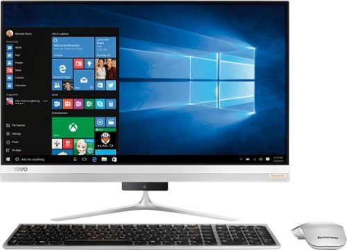  Lenovo - 520S-23IKU 23&quot; Touch-Screen All-In-One - Intel Core i7 - 8GB Memory - 1TB Hard Drive - Black/silver