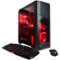 CyberPowerPC - Gamer Xtreme Desktop - Intel Core i7 - 8GB Memory - NVIDIA GeForce GTX 1070 - 1TB Hard Drive - Black/Red-Front_Standard