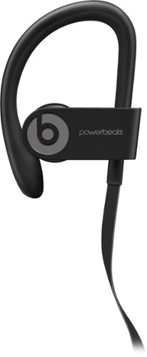  Beats - Geek Squad Certified Refurbished Powerbeats³ Wireless - Black