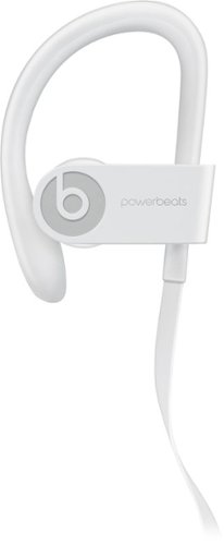  Beats - Geek Squad Certified Refurbished Powerbeats³ Wireless - White