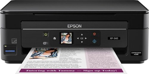  Epson - Expression Home XP-340 Small-in-One Wireless All-In-One Printer
