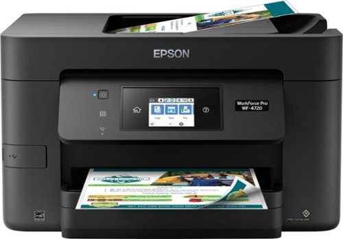  Epson - WorkForce Pro WF-4720 Wireless All-In-One Inkjet Printer - Black