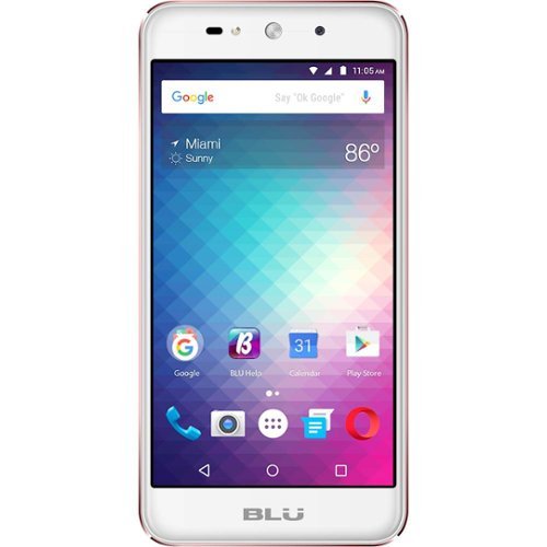  BLU - Grand Max with 8GB Memory Cell Phone (Unlocked) - Rose Gold
