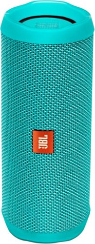  JBL - Flip 4 Portable Bluetooth Speaker - Teal
