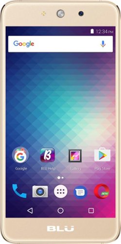  BLU - Grand M with 8GB Memory Cell Phone (Unlocked) - Gold