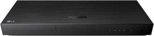  LG - UP970 - 4K Ultra HD 3D Wi-Fi Built-In Blu-Ray Player - Black