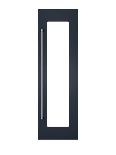24"W. Veil Wine Door Panel 4" Toe Kick for Viking Veil FDWCIC724 Right Hinge Models - Right Hinge - Slate Blue