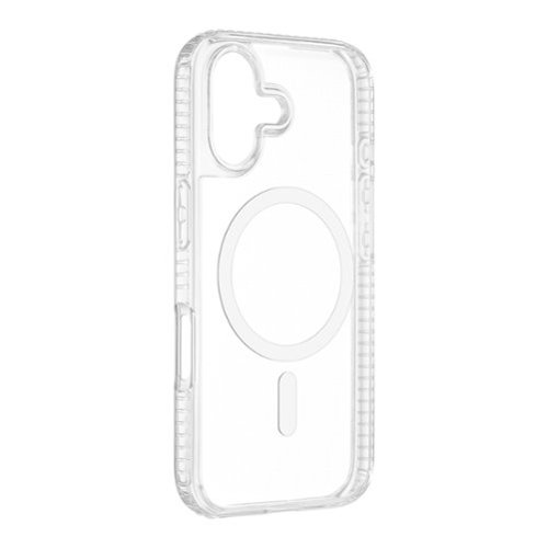 Insignia™ Hard-Shell Case with MagSafe for iPhone 16 - Clear BUY ONLINE