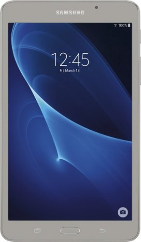  Samsung - Geek Squad Certified Refurbished Galaxy Tab A - 7&quot; - 8GB - Silver