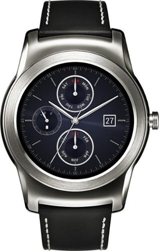  LG - Refurbished Watch Urbane W150 Smartwatch Stainless Steel - Silver