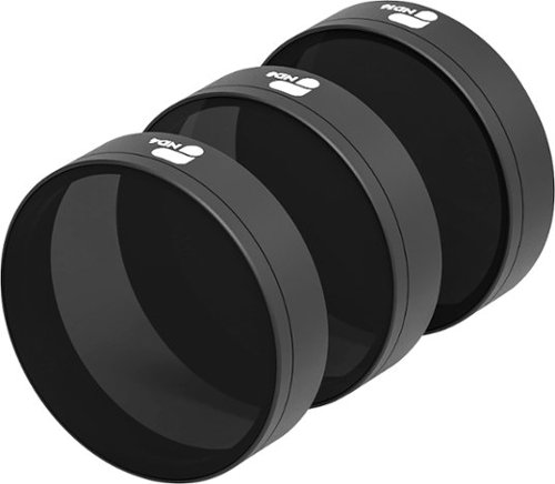  PolarPro - 25.4mm Neutral Density Lens Filters for DJI Phantom 4 Pro and Advanced (3-Pack)