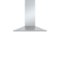 Zephyr - 30 inches - Convertible - Wall Range Hood - Stainless Steel-Front_Standard