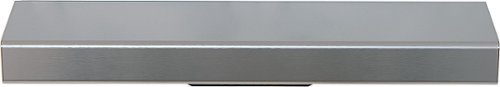 Zephyr - Breeze II 36 in. 400 CFM Under Cabinet Range Hood with LED Light in Stainless Steel - Stainless steel