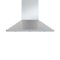 Zephyr - 42 inches - Externally Vented - Wall Range Hood - Stainless Steel-Front_Standard