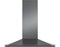 Zephyr - 30 inches - Convertible - Wall Range Hood - Black Stainless Steel-Front_Standard