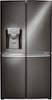 LG - 22.7 Cu. Ft. 4-Door French Door-in-Door Counter-Depth Smart Wi-Fi Enabled Refrigerator-Front_Standard
