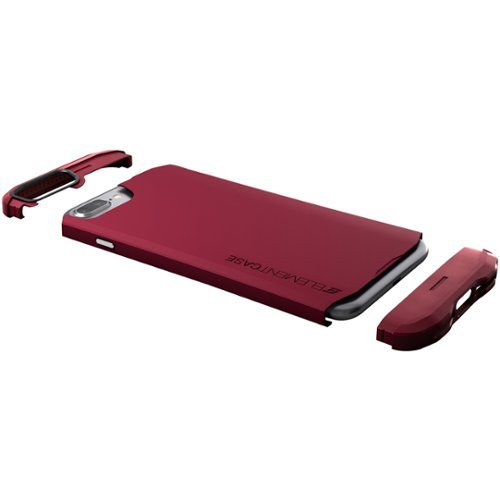  Element Case - Aura Premium Protective Case for Apple® iPhone® 7 Plus and 8 Plus - Deep Red