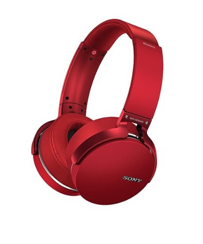  Sony - XB950B1 Extra Bass Wireless Over-the-Ear Headphones - Red
