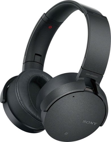  Sony - XB950N1 Extra Bass Wireless Noise Cancelling Over-the-Ear Headphones - Black