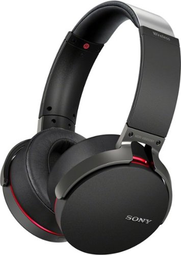  Sony - XB950B1 Extra Bass Wireless Over-the-Ear Headphones - Black