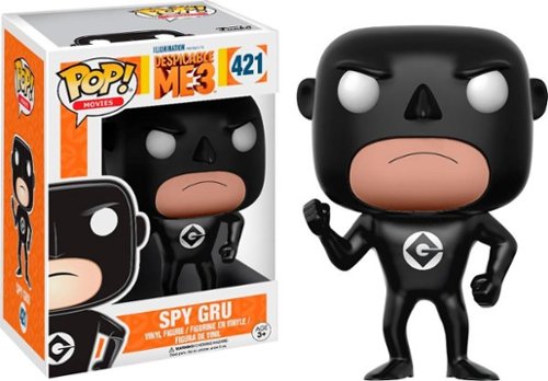  Funko - POP! Movies: Despicable Me 3 - Spy Gru with Chase - Multi