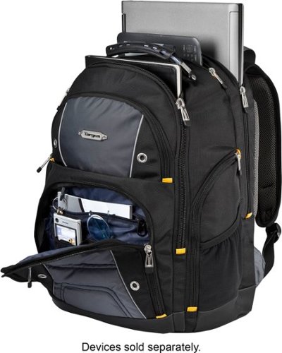 Targus 17 Drifter II Backpack - Black/Gray SHOP ONLINE
