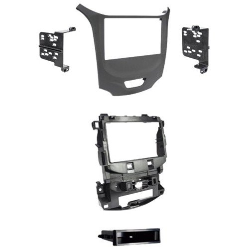 Metra - Dash Kit for Select 2016-2020 Chevrolet Cruze DIN - Matte Black