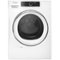 Whirlpool - 4.3 Cu. Ft. Stackable Electric Dryer with Steam and Wrinkle Shield - White-Front_Standard