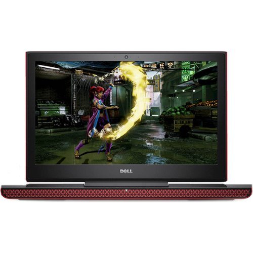 Dell - Inspiron 15.6&quot; Laptop - Intel Core i5 - 8GB Memory - NVIDIA GeForce GTX 1050 - 1TB + 8GB Hybrid Hard Drive - Red