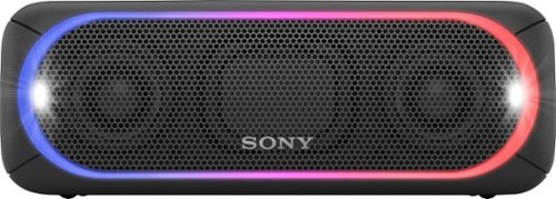  Sony - XB30 Portable Bluetooth Speaker - Black