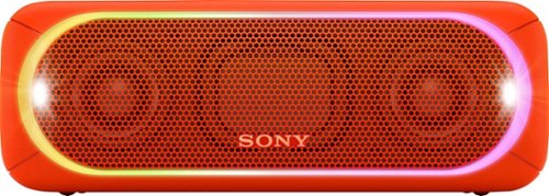 Sony - XB30 Portable Bluetooth Speaker - Red-Front_Standard 