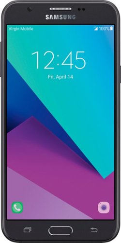  Virgin Mobile - Samsung Galaxy J7 Perx 4G LTE with 16GB Memory Cell Phone - Black