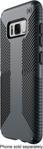  Speck - Presidio GRIP Case for Samsung Galaxy S8 - Gray/charcoal
