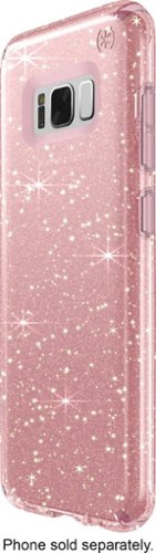  Speck - Presidio Case for Samsung Galaxy S8+ - Clear/gold/rose pink