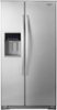 Whirlpool - 20.6 Cu Ft. Counter-Depth Side-by-Side Refrigerator with Thru-the-Door Ice and Water - Monochromatic Stainless Steel-Front_Standard 